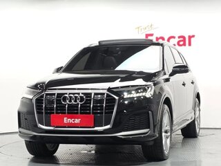 2023 Audi Q7 45 TDI II (4M) Рестайлинг, чёрный, 10420911 рублей, вид 2