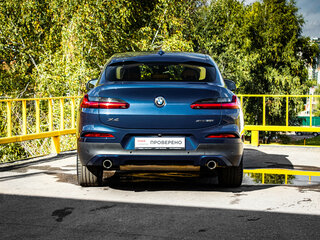 2019 BMW X4 30i II (G02), синий, 4139000 рублей, вид 5
