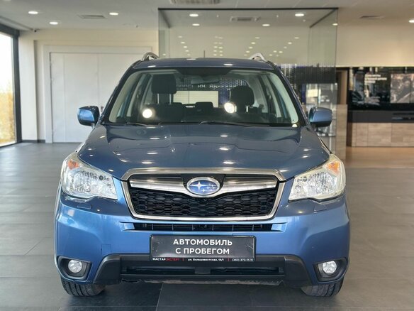 2014 Subaru Forester IV, синий, 1316000 рублей - вид 1