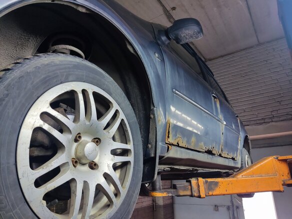 2007 Renault Logan I, серый, 195000 рублей - вид 6