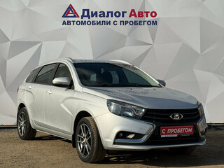 2018 Lada (ВАЗ) Vesta SW I, серебристый, 890000 рублей, вид 3