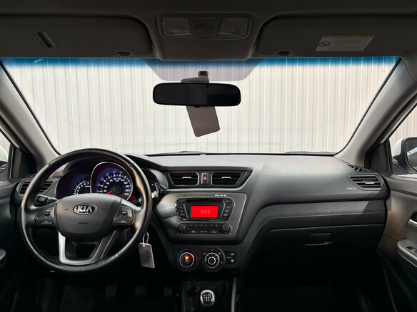 2014 Kia Rio III, белый, 897000 рублей - вид 8