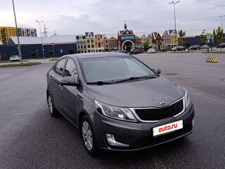 2014 Kia Rio 6-speed III, серый, 985000 рублей, вид 1
