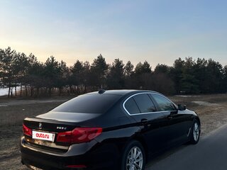 2018 BMW 5 серии 525d VII (G30/G31/G38), чёрный, 2400000 рублей, вид 4