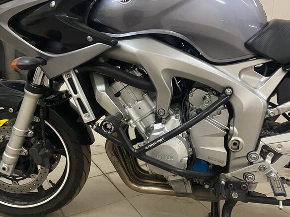 2008 Yamaha FZ6, серебристый, 420000 рублей