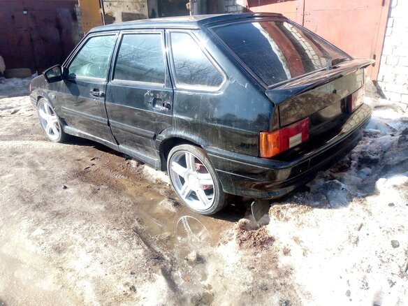 2011 Lada (ВАЗ) 2114, чёрный, 95000 рублей - вид 2