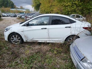 2016 Hyundai Solaris I Рестайлинг, белый, 381100 рублей, вид 3