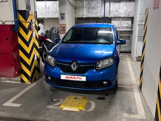 2016 Renault Sandero II, синий, 500000 рублей, вид 4