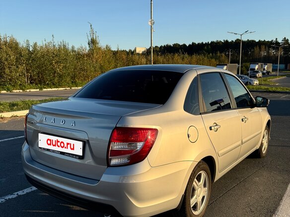 2020 Lada (ВАЗ) Granta I Рестайлинг, серый, 790000 рублей - вид 3