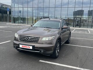 2007 Infiniti FX35 I (S50) Рестайлинг, коричневый, 1270000 рублей, вид 3