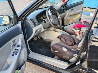 2008 Kia Cerato I Рестайлинг, чёрный, 490000 рублей, вид 4