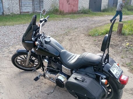 2004 Harley-Davidson Dyna Low Rider, чёрный, 700000 рублей, вид 4