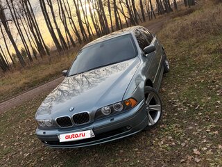 2001 BMW 5 серии 525i IV (E39) Рестайлинг, зелёный, 850000 рублей, вид 2