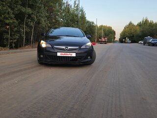 2012 Opel Astra GTC J Рестайлинг, чёрный, 600000 рублей, вид 4