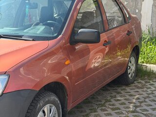 2014 Lada (ВАЗ) Granta I, оранжевый, 260000 рублей, вид 2