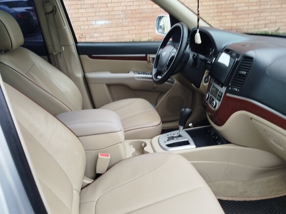2007 Hyundai Santa Fe II, серебристый, 1250000 рублей - вид 6