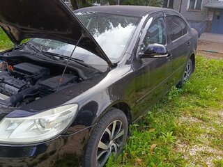 2009 Skoda Octavia II (A5) Рестайлинг, чёрный, 700000 рублей, вид 5