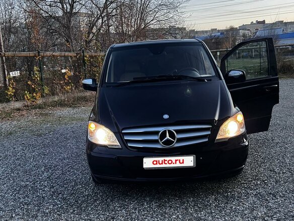 2011 Mercedes-Benz Viano L1 I (W639) Рестайлинг, чёрный, 2300000 рублей