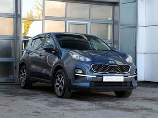 2021 Kia Sportage IV Рестайлинг, синий, 2050000 рублей, вид 3