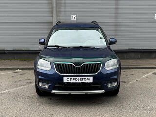 2015 Skoda Yeti I Рестайлинг, синий, 1249000 рублей, вид 2