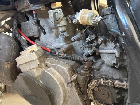 1992 Honda CRM 250, чёрный, 180000 рублей, вид 4