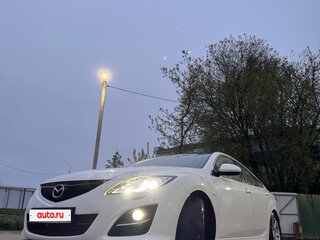 2011 Mazda 6 II (GH) Рестайлинг, белый, 1100000 рублей, вид 3