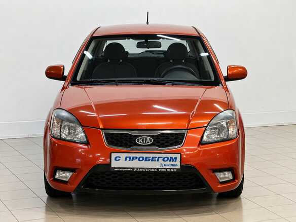 2010 Kia Rio II Рестайлинг, оранжевый, 630000 рублей - вид 1