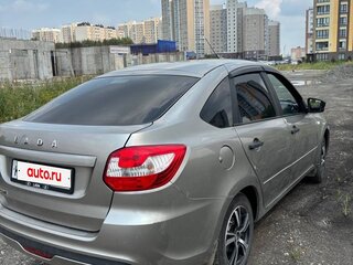 2021 Lada (ВАЗ) Granta I Рестайлинг, серый, 650000 рублей, вид 5