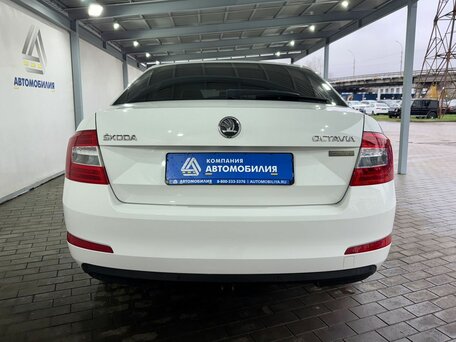 2014 Skoda Octavia III (A7), белый, 825000 рублей, вид 4