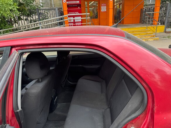 2005 Mitsubishi Lancer IX Рестайлинг, красный, 365000 рублей - вид 14