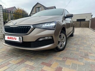 2020 Skoda Rapid II, коричневый, 1700000 рублей, вид 3