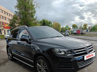 2012 Volkswagen Touareg II, чёрный, 2099999 рублей, вид 1