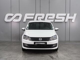 2019 Volkswagen Polo V Рестайлинг, белый, 897000 рублей, вид 3
