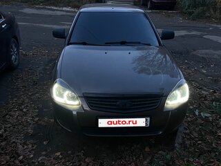 2018 Lada (ВАЗ) Priora I Рестайлинг, коричневый, 600000 рублей, вид 4