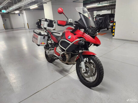 2009 BMW R 1200 GS Adventure, красный, 800000 рублей, вид 4