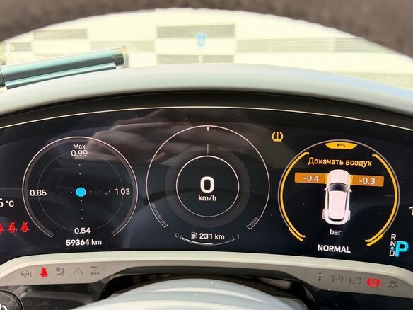 2022 Porsche Taycan Sport Turismo I, серый, 8600000 рублей - вид 7