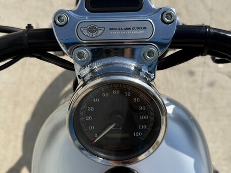 2003 Harley-Davidson XL1200, серый, 550000 рублей, вид 4