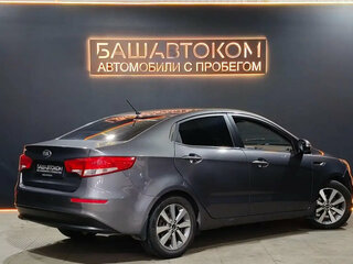 2015 Kia Rio 6-speed III, серый, 979000 рублей, вид 4