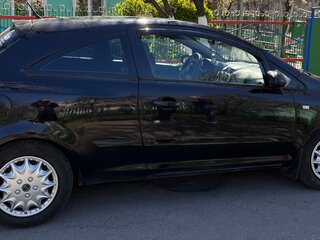 2007 Opel Corsa D, чёрный, 370000 рублей, вид 3