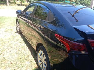 2017 Hyundai Solaris II, чёрный, 1000000 рублей, вид 5