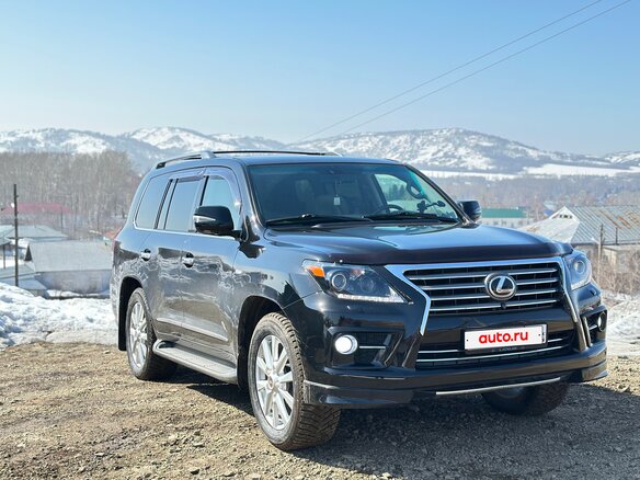 2011 Lexus LX 570 III, чёрный, 3800000 рублей - вид 6