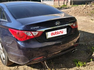 2012 Hyundai Sonata VI (YF), синий, 800000 рублей, вид 4