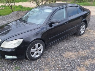 2011 Skoda Octavia DSG7 II (A5) Рестайлинг, чёрный, 740000 рублей, вид 3