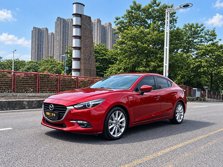 2021 Mazda 3 IV (BP), красный, 1250000 рублей, вид 1