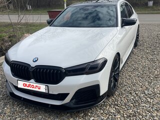 2021 BMW 5 серии 523d VII (G30/G31/G38) Рестайлинг, белый, 5300000 рублей, вид 2
