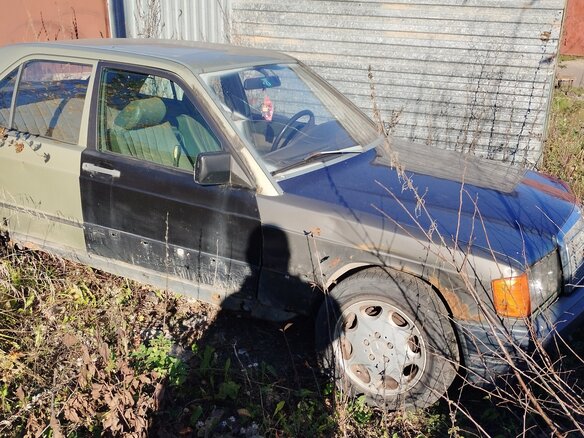 1985 Mercedes-Benz 190 (W201), зелёный - вид 8