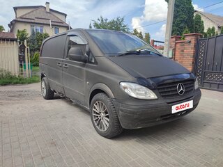 2005 Mercedes-Benz Vito 109 CDI L1 II (W639), чёрный, 350000 рублей, вид 2