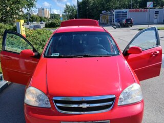 2007 Chevrolet Lacetti I, красный, 400000 рублей, вид 1