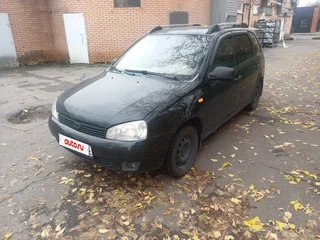 2010 Lada (ВАЗ) Kalina I, чёрный, 150000 рублей, вид 1