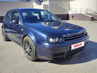1998 Volkswagen Golf IV, синий, 750000 рублей, вид 1